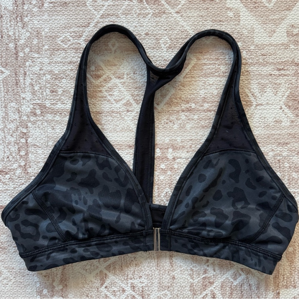 Lululemon Cheetah print Sports Bra